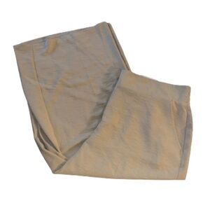 Nine West tan crop wide leg high rise pants NWT size 0X